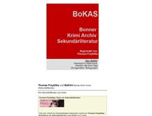 Tablet Screenshot of bokas.de